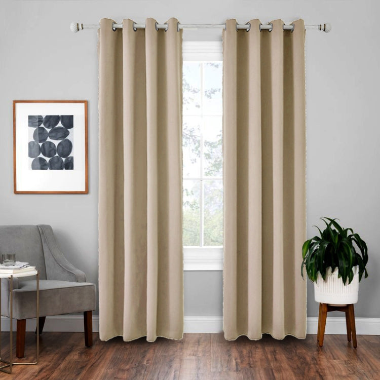 High-precision Curtain Shade Cloth Insulation Solid Curtain, 42x84 Inch（107x213CM）