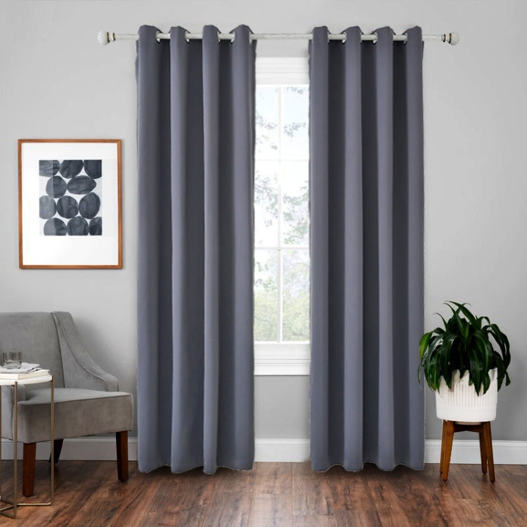 High-precision Curtain Shade Cloth Insulation Solid Curtain, 140x225