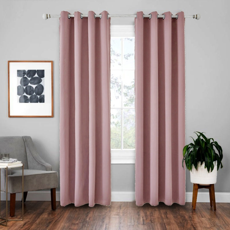 High-precision Curtain Shade Cloth Insulation Solid Curtain, 140x225
