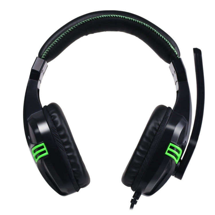 Salar KX101 3.5mm Wired Earphone Gaming Headset PC Gamer Stereo Headphone with Microphone for Computer