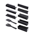 10 PCS/Set DIY Sushi Seaweed Rice Ball Making Mold, 10 PCS/Set