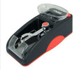 Electric Easy Automatic Cigarette Rolling Machine Tobacco Injector Maker Roller EU Plug(Red)