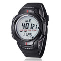 SYNOKE 61576 Life Waterproof LED Sports Watch for Men, Black, Gray
