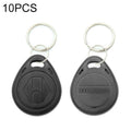 10 PCS 125KHz TK/EM4100 Proximity ID Card Chip Keychain Key Ring