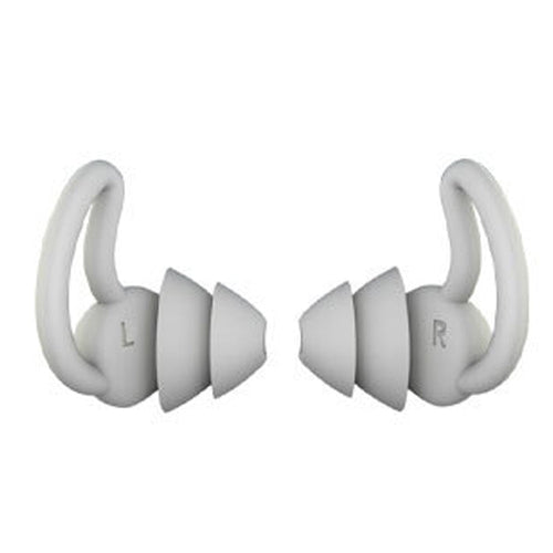 1 Pair Shark Fin Nnti-falling and Noise-reducing Earplugs Anti-Noise Earplugs For Sleeping Dormitory Noise Reduction And Noise Prevention Earplugs, Gray (2 Layers), Black (2 Layers), Gray (3 Layers), Black (3 Layers)