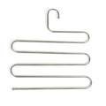 5 Layers S Shape Multi-Functional Clothes Hangers Pants Storage Hangers, S Shape Hangers