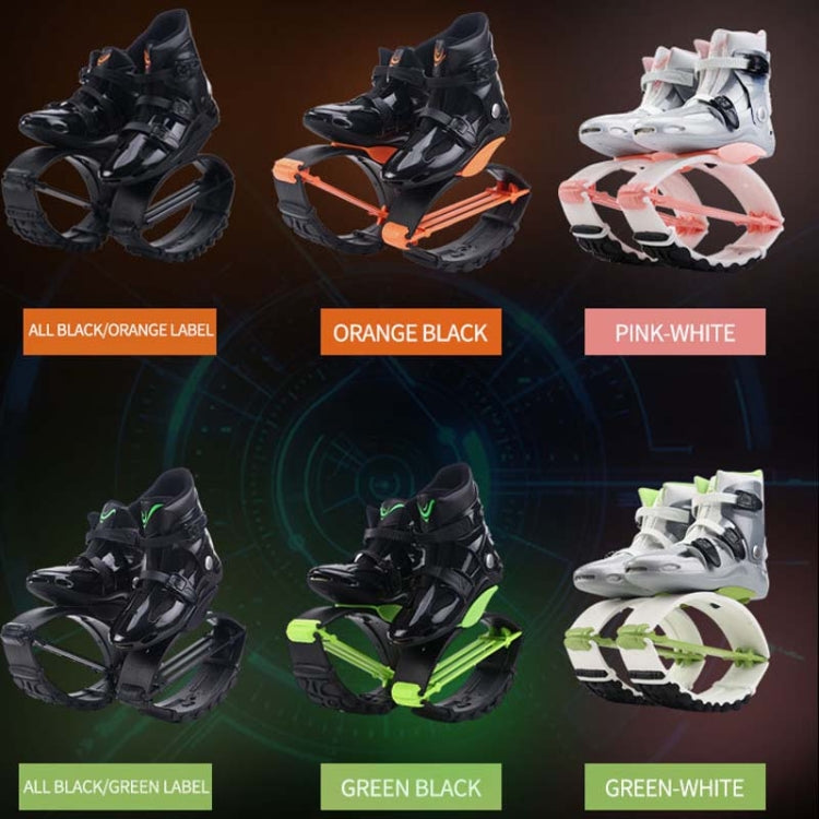 Jumping Shoes Bounce Shoes Indoor Sports Rebound Shoes, 33/35  (Pink White), 33/35 (Green And White), 36/38  (Green And White), 36/38 (Orange Black), 36/38  (Green And Black), 36/38  (Pink White), 39/41  (Pink White), 39/41  (Green And White)          ...