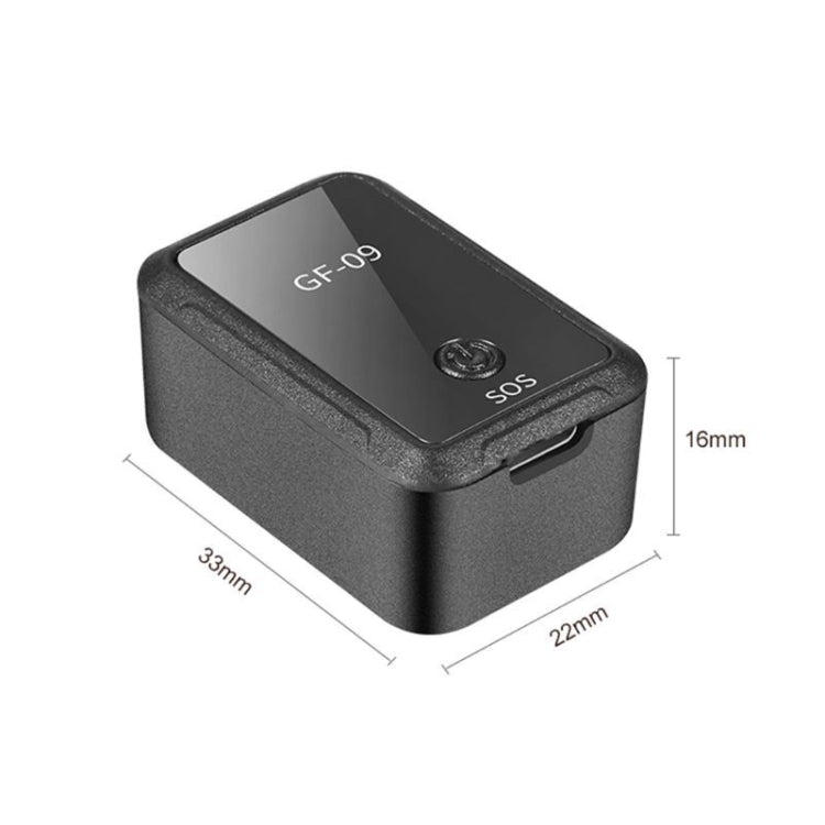 GF09 Portable Car GPS Locator Children Pet Anti-Lost Tracker, GF09