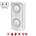 BG302 Dual-Speaker Intelligent Frequency Conversion Mosquito Repellent Ultrasonic Insect Repellent, US Plug 110V, EU Plug 220V, UK Plug 220V, JP Plug 110V
