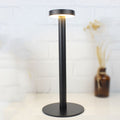 BC965 Student Eye Protection USB Waterproof LED Table Lamp Bedside Bar Table Lamp, Black, White Storage, Ink Marble Pattern