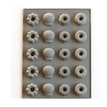 Silicone Cake Mold 25 Grid Fudge Hard Candy Silicone Biscuit Mold, Fruit, Donuts