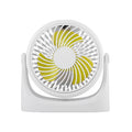 JD-Q1 Office Student Dormitory Mini Silent USB Fan, White, Pink, Black