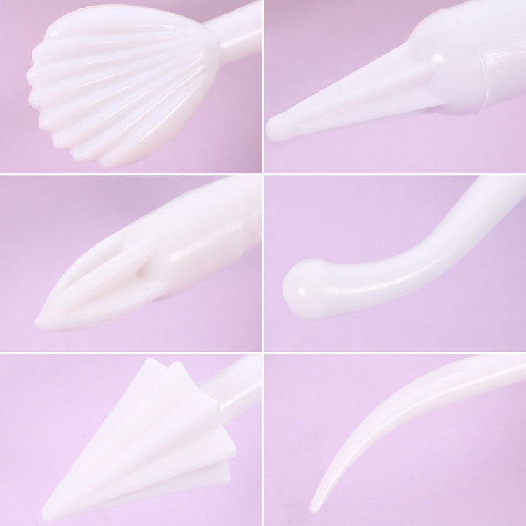 2 Sets Carving Pen Cake Fondant Carving Knife Making Cutting Tool 01030 Purple (OPP Bag Packaging), 01071 Yellow (OPP Bag Packaging), 01018 Red (OPP Bag Packaging), 02023 Blue (OPP Bag Packaging), 02030 Pink (OPP Bag Packaging)                         ...