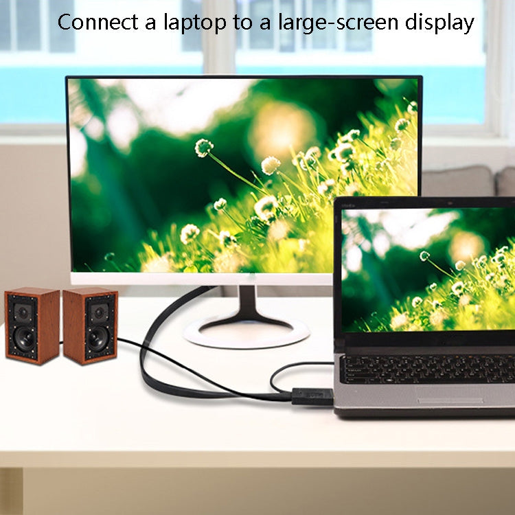 10m JH HV10 1080P HDMI to VGA Cable Projector TV Box Computer Notebook Industrial Display Adapter Cable