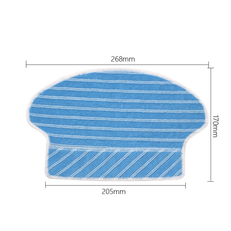 Sweeping Robot Accessories For Proscenic 780T 790T Specification：, 1 Main Brush+3 Pair Side Brush+5 Filter+4 Rag, Main Brush, 2 Side Brush, Filter, Rag