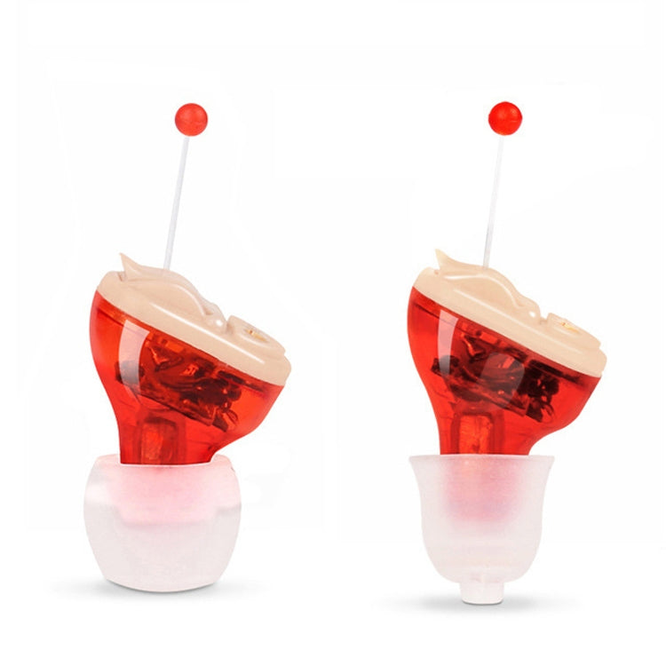 ZDC-901A Hearing Aid Sound Amplifier Digital Smart Denoising Hearing Aid(Red)