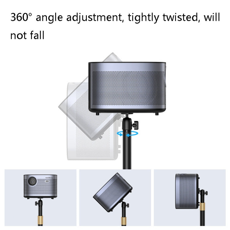 Xiaotian Desktop Metal Projection Machine Bracket Liftable Telescopic Holder, Style:, L22 Floor Standard Version