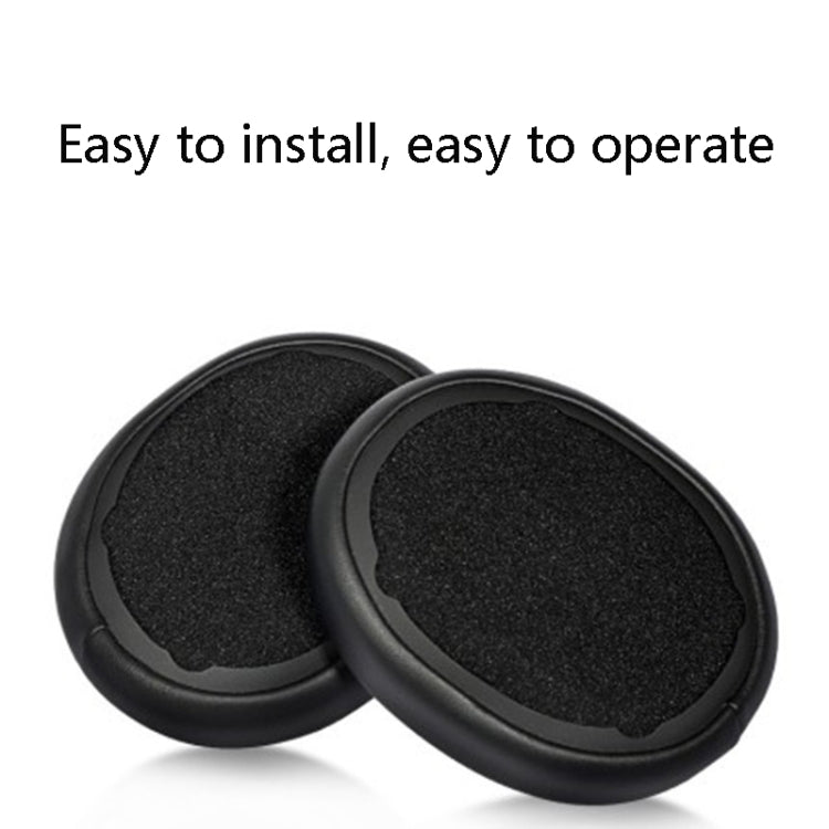 2 PCS Headphones Sponge Cover For Skullcandy Crusher 3.0 Wireless, For Skullcandy Crusher 3.0(Black), For Skullcandy Crusher 3.0(Red)