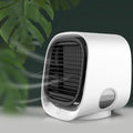 Desktop Cooling Fan USB Portable Office Cold Air Conditioning Fan, M201 Sky White, M201 Cherry Pink, M302 Girl Pink