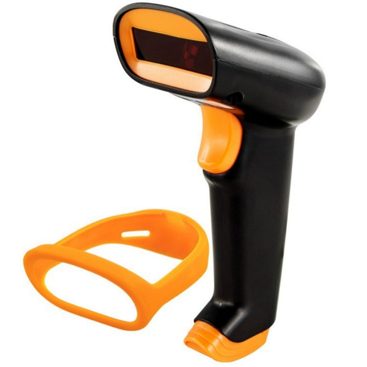 Express Barcode Scanner With Storage USB Wireless Scanner, Specification：, Red Light, Two-dimensional