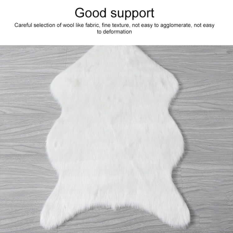 Pure Real Wool Sofa Cushion Fur Full Whole Sheepskin Carpet Window Decoration Mat, 65x110cm, 80x120cm