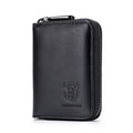 BUFF CAPTAIN 05 Head Layer Leather Card Bag Men Casual Leather Driver'S License Card Package