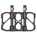 1 Pair PROMEND Bicycle Road Bike Mountain Bike 3 Palin Carbon Fiber Bearing Pedal, PD-M86C, PD-R87C
