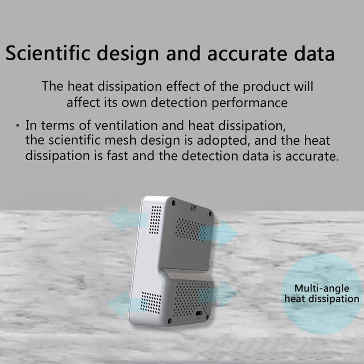 AK3 Portable CO2 Air Quality Formaldehyde Carbon Dioxide Detector, AK3 Semiconductor 5 in 1