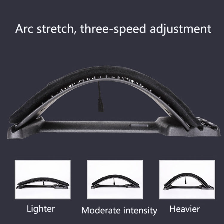 Electric Heating Belt Waist Lumbar Spine Massager Waist Four Seasons Heating Spine Correction Backrest, , US Plug Electric Hot Model (Black), , US Plug Electric Hot Model (White), Ordinary Model (Black), Ordinary Model (White)
