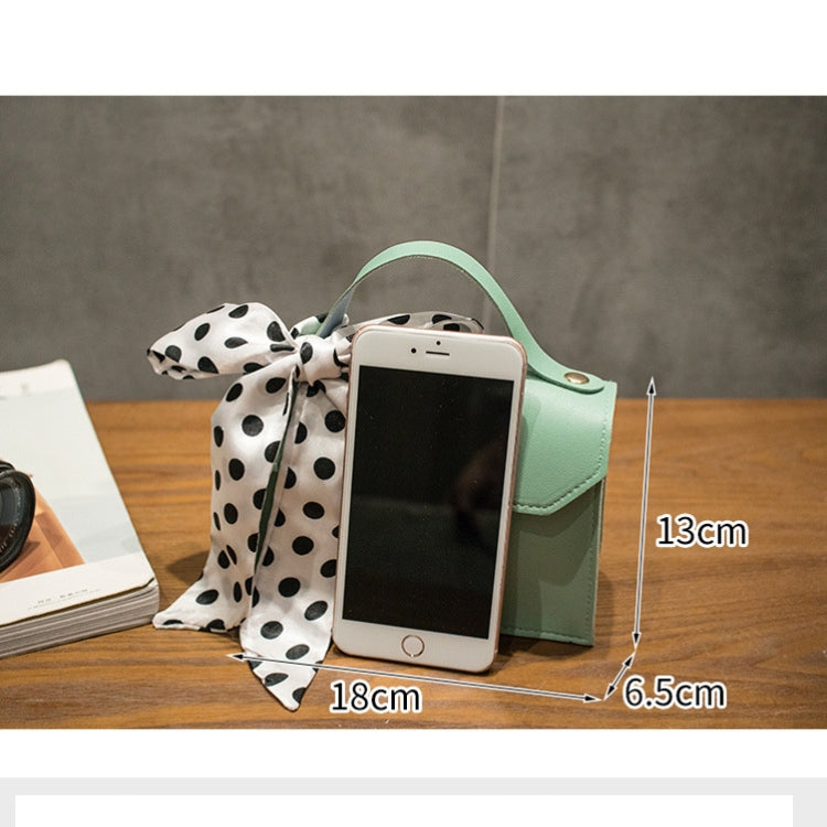 2 PCS FS-018 Woman Portable Small Square Bag Chain Shoulder Crossbody Coin Purse(Pink)