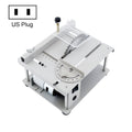 150W Miniature Precision Table Saw Mini Chainsaw Portable Woodworking Sliding Table Saw Multifunctional Cutting Machine,, US Plug, EU Plug, UK Plug, AU Plug