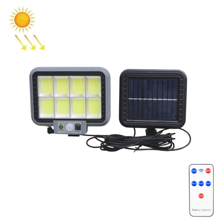 Outdoor Waterproof Solar Split Type Wall Light Human Induction Garden Corridor Household Street Light, 6 x 16 LED, 8 x 12 LED, 12 x 9 LED, 105 LED, 6 x 25 COB, 8 x 20 COB, 12 x 12 COB, 6 x 36 LED, 9 x 18 LED, 12 x 16 LED, 199 LED, 6 x 49 COB, 9 x 28 CO...