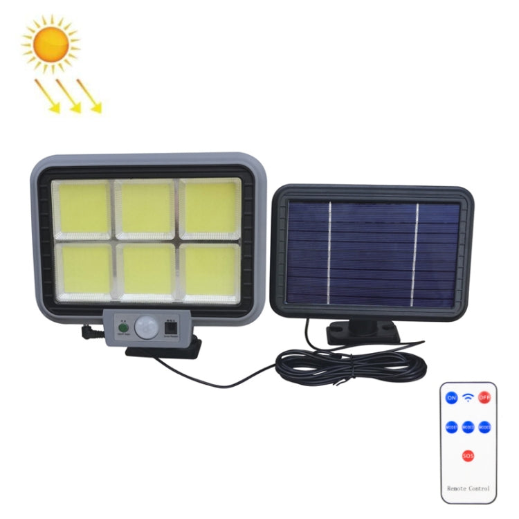 Outdoor Waterproof Solar Split Type Wall Light Human Induction Garden Corridor Household Street Light, 6 x 16 LED, 8 x 12 LED, 12 x 9 LED, 105 LED, 6 x 25 COB, 8 x 20 COB, 12 x 12 COB, 6 x 36 LED, 9 x 18 LED, 12 x 16 LED, 199 LED, 6 x 49 COB, 9 x 28 CO...