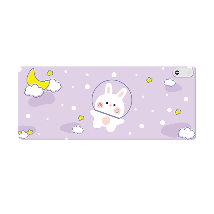 Intelligent Digital Display Timing Heating Mouse Pad Office Desktop Electric Heating Mat, CN Plug, Corgi 80x33cm, Rabbit 80x33cm, Unicorn 80x33cm, Whale 80x33cm, Happy 80x33cm, Grey 80x33cm, Green 80x33cm, Black 80x33cm, Pink 80x33cm, Brown 80x33cm    ...