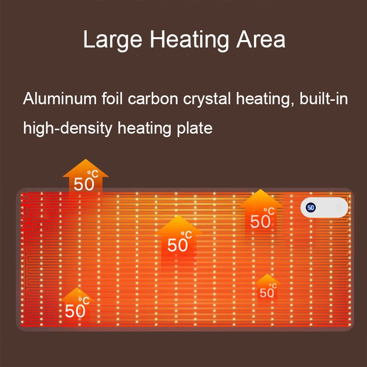 Intelligent Digital Display Timing Heating Mouse Pad Office Desktop Electric Heating Mat, CN Plug, Corgi 80x33cm, Rabbit 80x33cm, Unicorn 80x33cm, Whale 80x33cm, Happy 80x33cm, Grey 80x33cm, Green 80x33cm, Black 80x33cm, Pink 80x33cm, Brown 80x33cm    ...