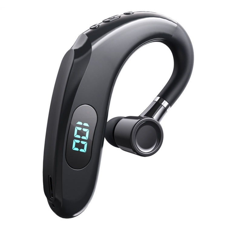 Q20 Bluetooth 5.2 Business Digital Display Sports Earhook Stereo Earphone, Q20 Pink, Q20 Yellow, Q20 Blue, Q20 Black, Q20 White, Q20 Green
