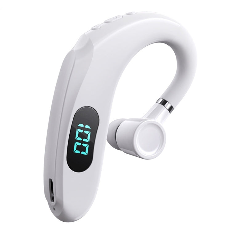 Q20 Bluetooth 5.2 Business Digital Display Sports Earhook Stereo Earphone, Q20 Pink, Q20 Yellow, Q20 Blue, Q20 Black, Q20 White, Q20 Green