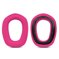 2pcs Sponge Earmuff Headrest Pad For Logitech G435, Rose Red Earmuffs, Blue Earmuffs, Black Headbeam, Purple Headbeam, Blue Headbeam