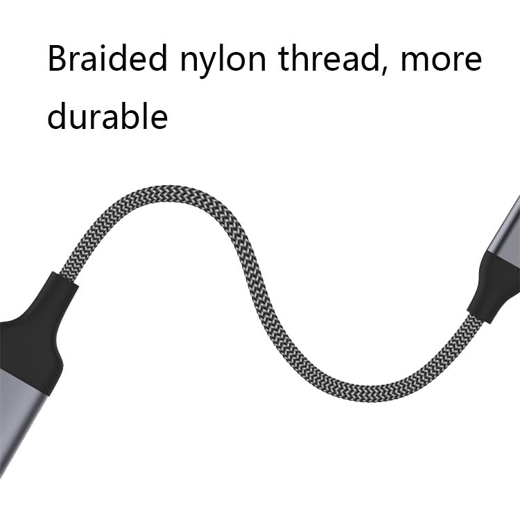 QGeeM QG-UA09 Type-C To HDMI Cable 1.8m