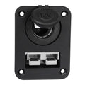 Andersen Panel Large Current Plug With 12V Cigarette Lighter Panel Combination, PA5403