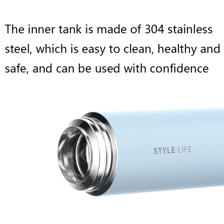 Saylee 304 Stainless Steel Vacuum Thermos Cup, Capacity: 450ml(Pink)