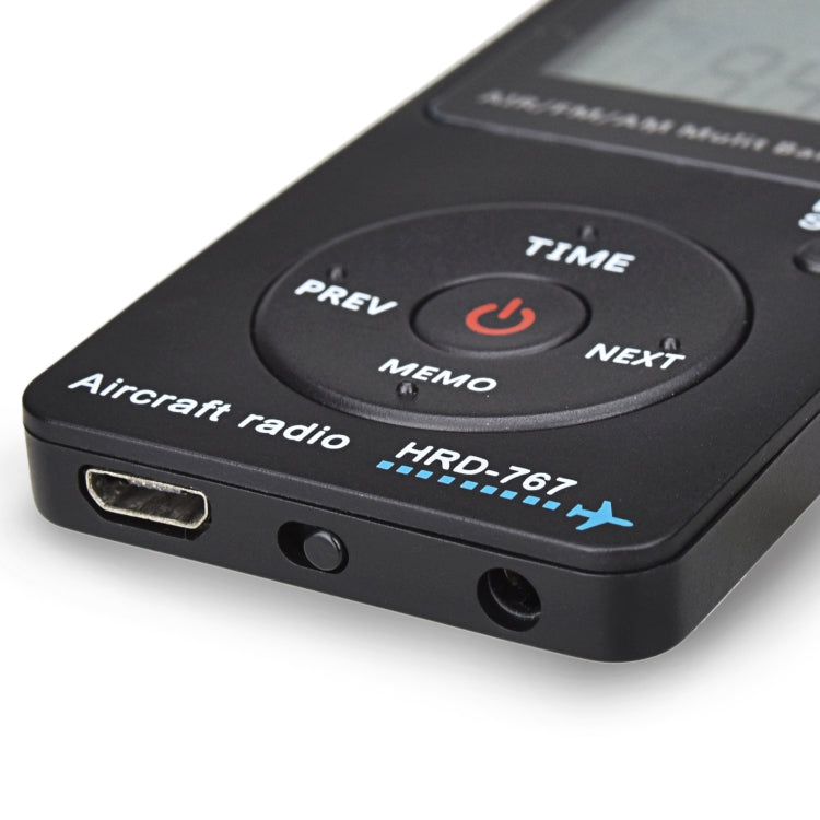 Mini Aviation Band Radio Can Set Automatic Shutdown FM, AM, AIR Radio, HRD-767