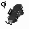 X343 15W Car Wireless Charger Smart Induction Suction Cup Phone Holder