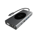 BX13V 13 In 1 Type-C Docking Station Wireless Charging Hub, BX13V