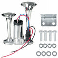 ST-1018S 600DB Double-tube Metal Conjoined Electric Pump Car Horn with Relay, ST-1018S