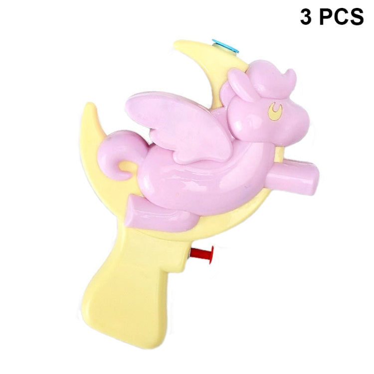 3 PCS Cartoon Shape Children Water Spray Toys, Spec:, Submarine, Duck, Pony, Rocket, Ice Type, Penguin (Random Color)
