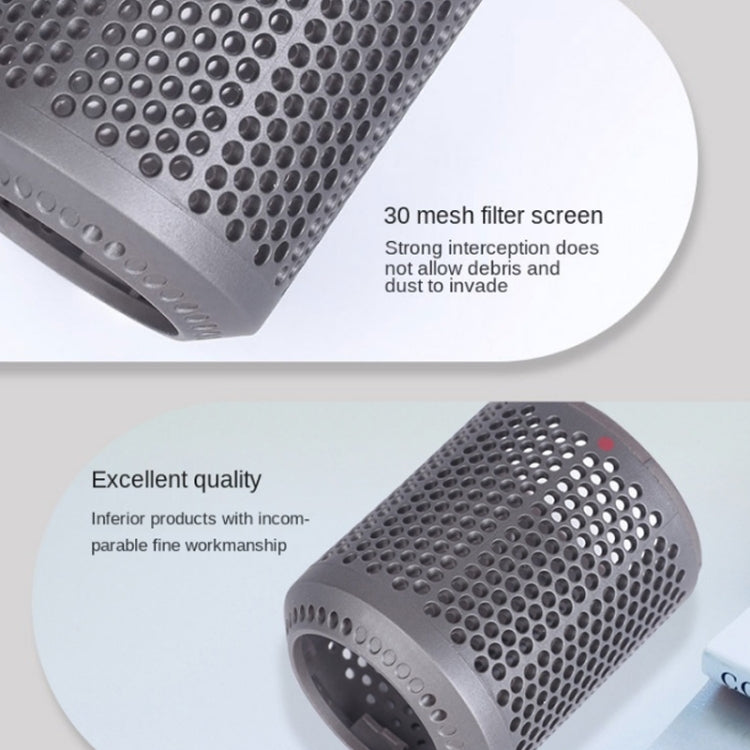2 PCS Outer Cover Dust Filter for Dyson Hair Dryer HD01/HD03/HD08(Rose Red)