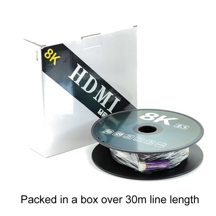 HDMI 2.1 8K 60HZ HD Active Optical Cable Computer Screen Conversion Line, Cable Length: 20m