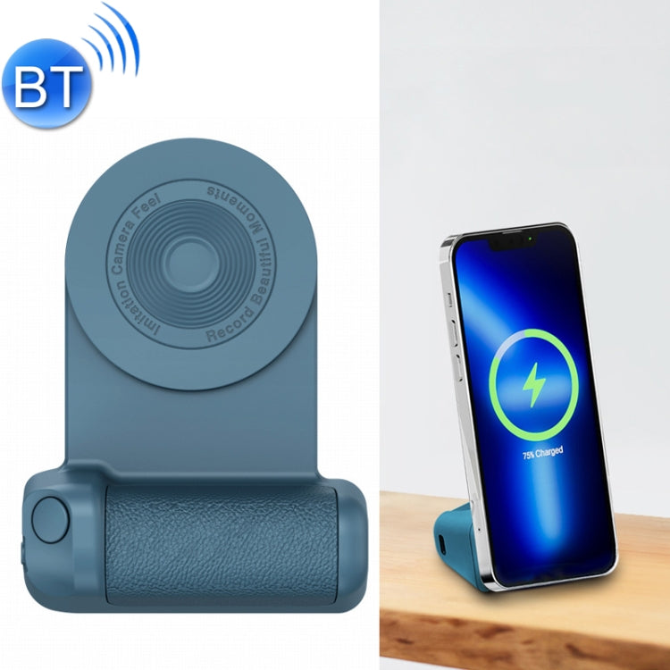 BBC-8 3 In1 Magnetic Absorption Wireless Charging Phone Stand Bluetooth Handheld Selfie Stick, Style:, Upgrade Model