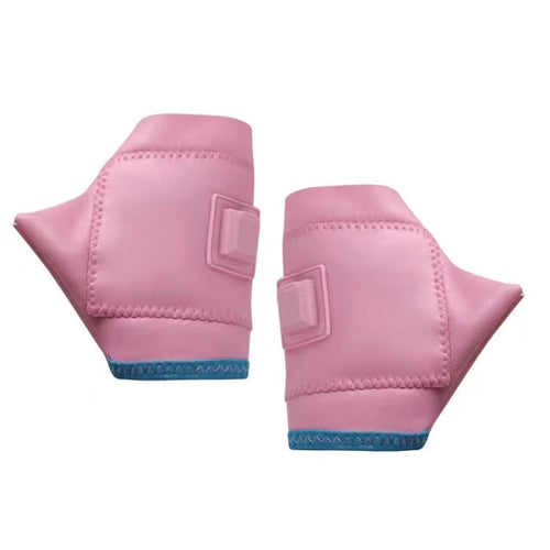 1 Pair Adjustable Temperature Rechargeable Intelligent Electric Heating Gloves Half Finger Gloves, S, M, L